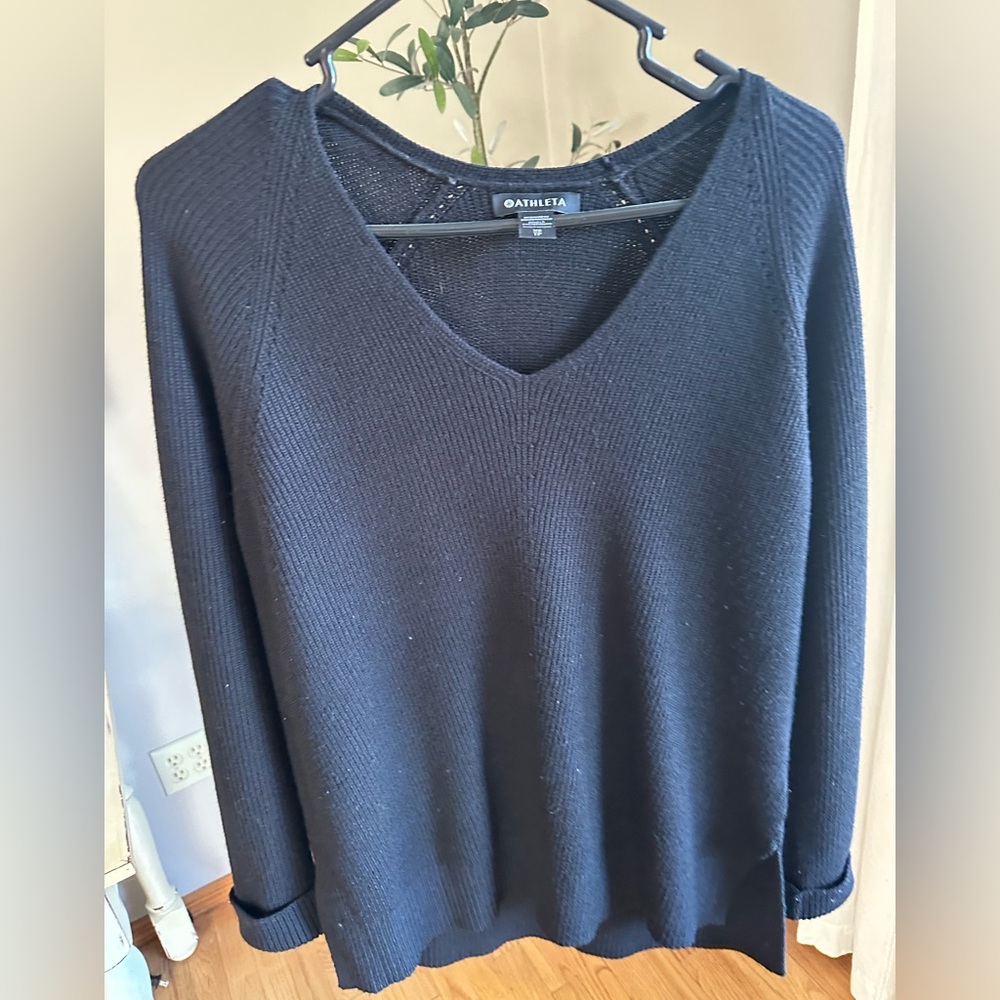 Athleta Black Sweater